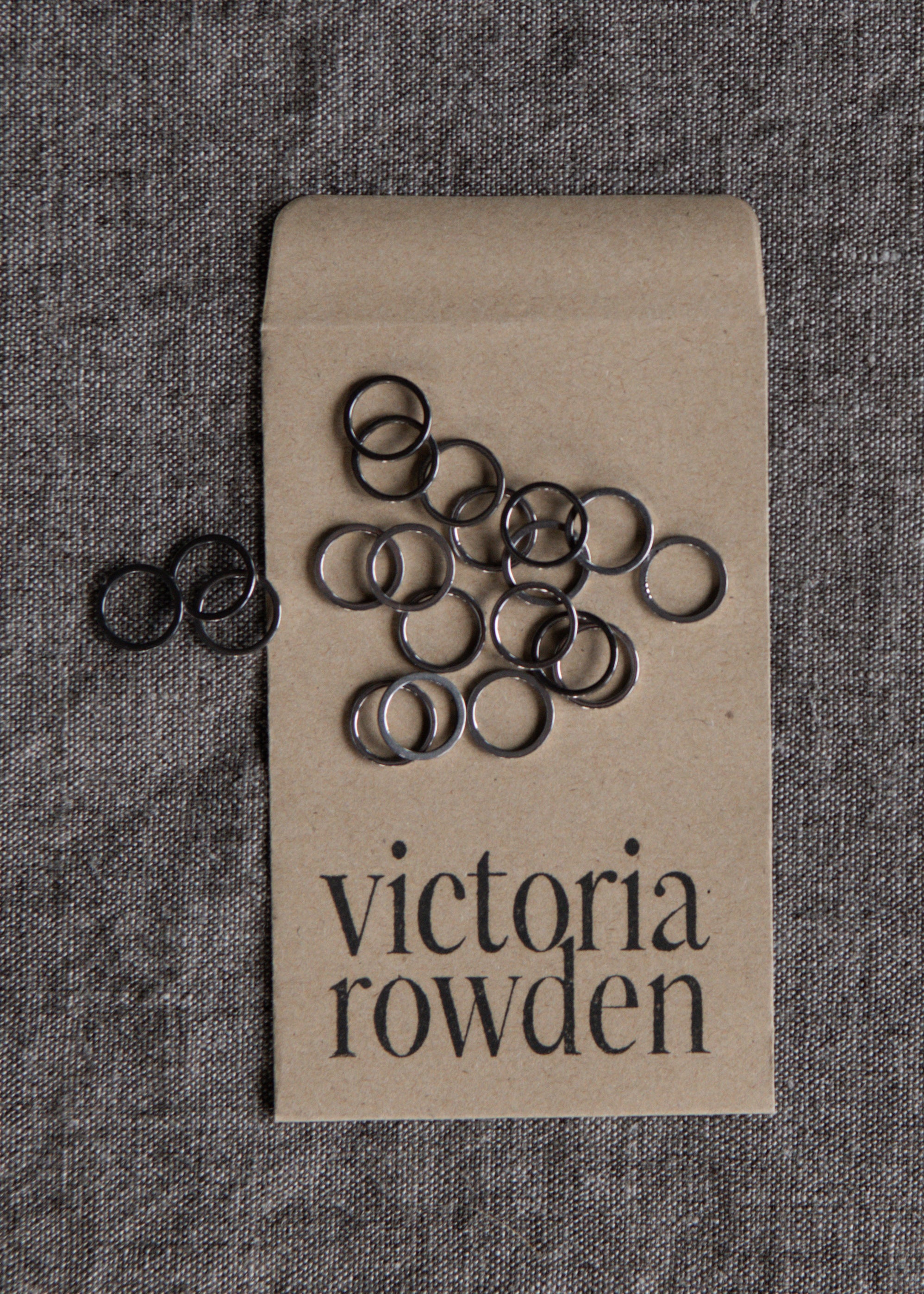 Stitch Markers - Stainless Steel (10mm)