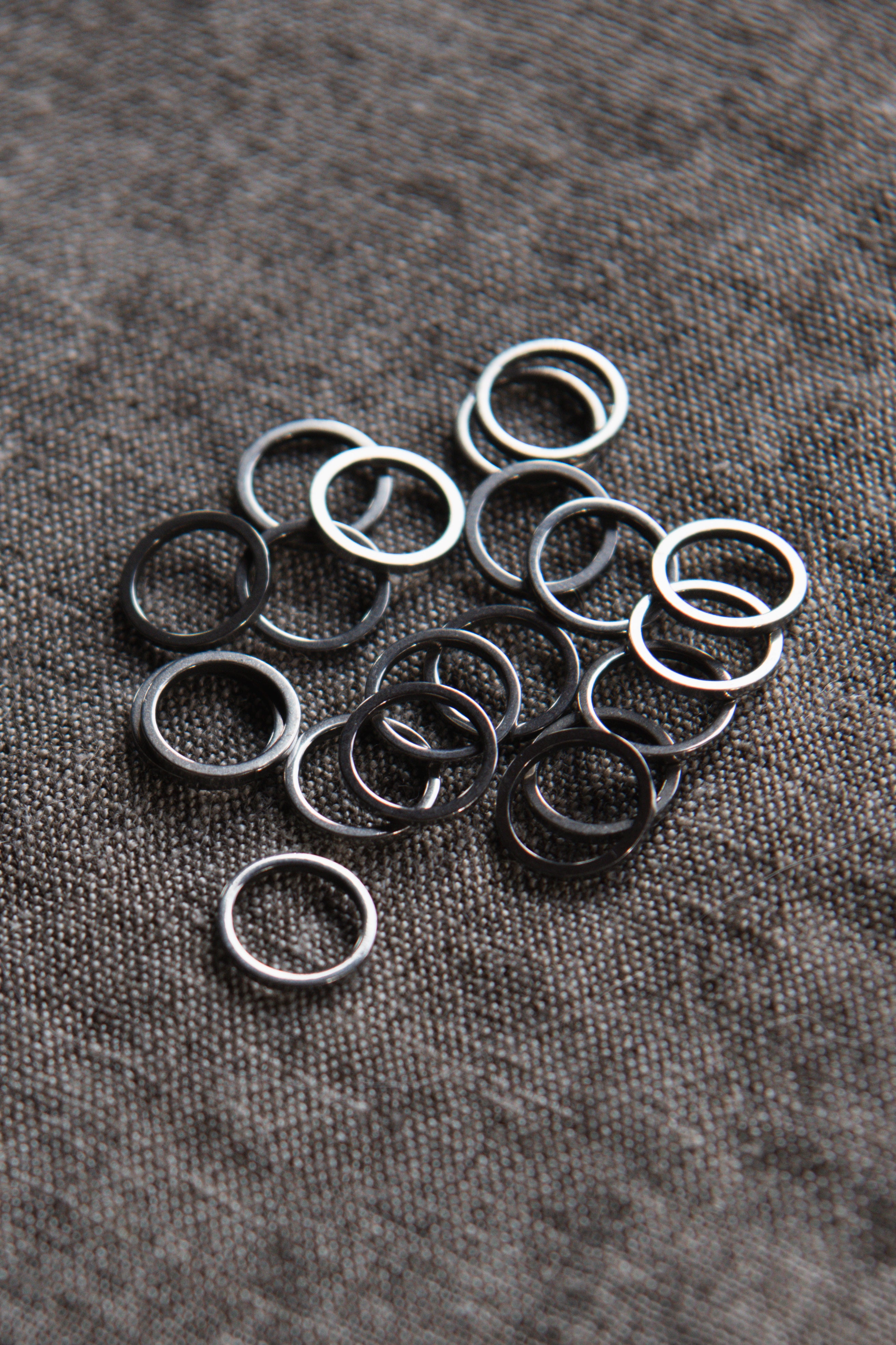 Stitch Markers - Stainless Steel (10mm)
